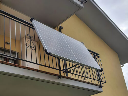 Balcony Solar Panel Mounting System