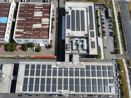 flat roof solar mounting system