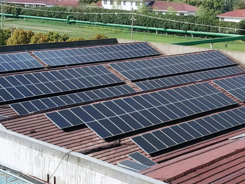 glazed tile solar mounting system