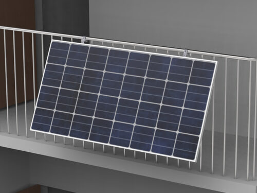 Balcony Solar Panel Mounting System
