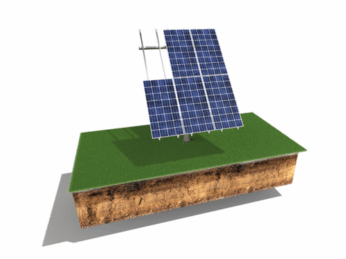 Single Pole Structure