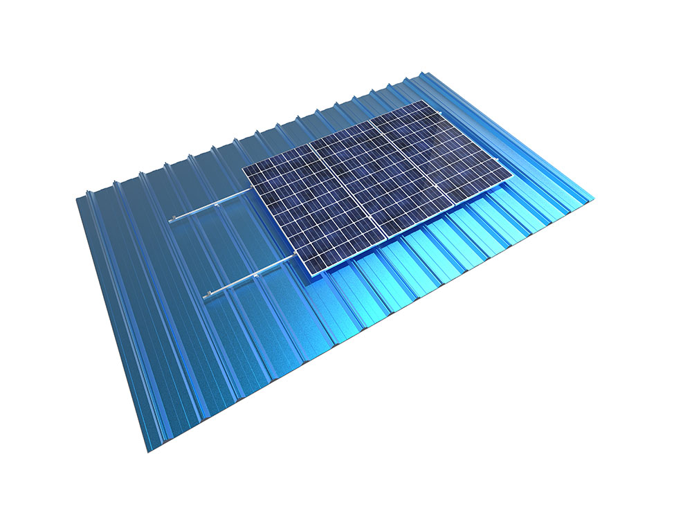 Color Steel Tile Solar Mounting System