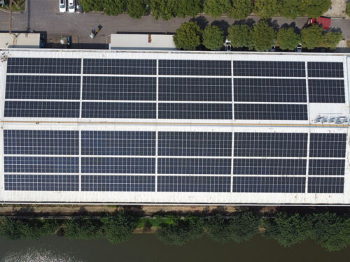color steel tile solar mounting system