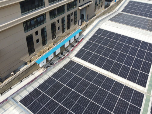 color steel tile solar mounting system