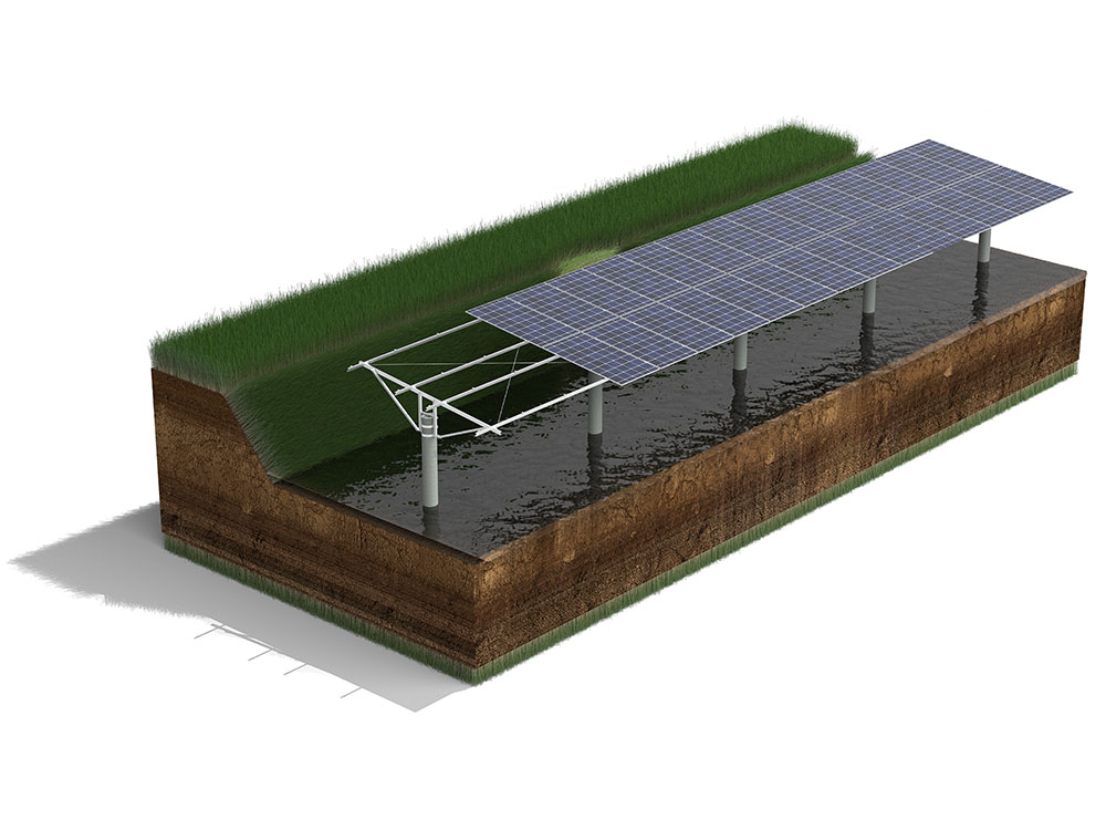Fishery PV Mounting Systems