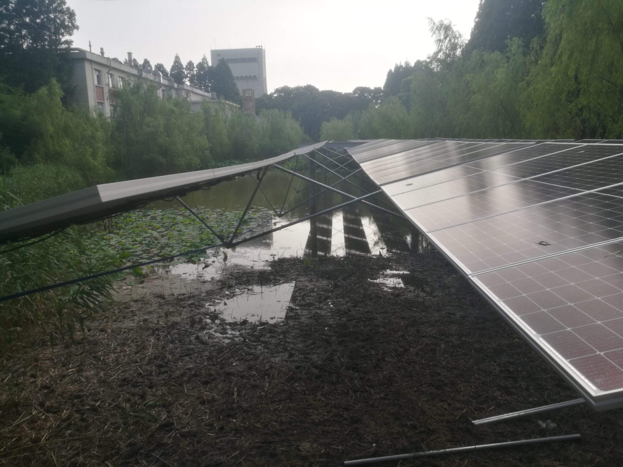 Solar Mounting Systems for Fish Ponds