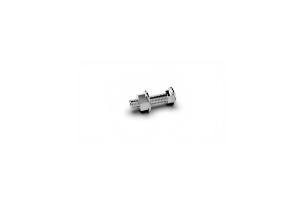 Flat round head square base bolt sleeve