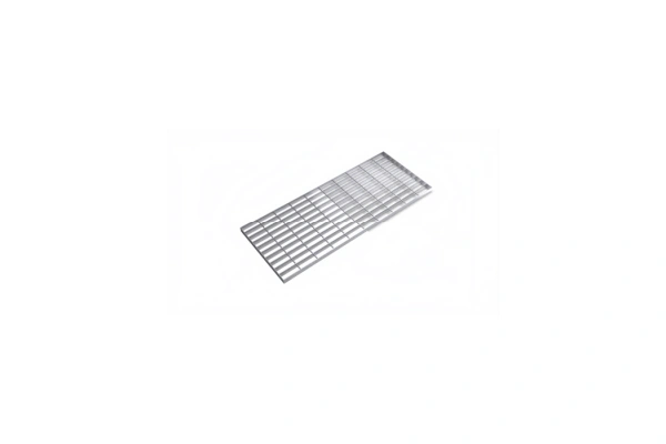 Steel grating walkway