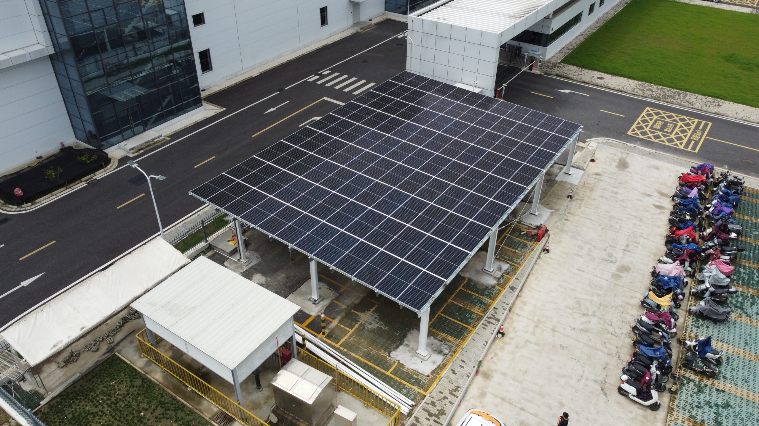 solar powered carport